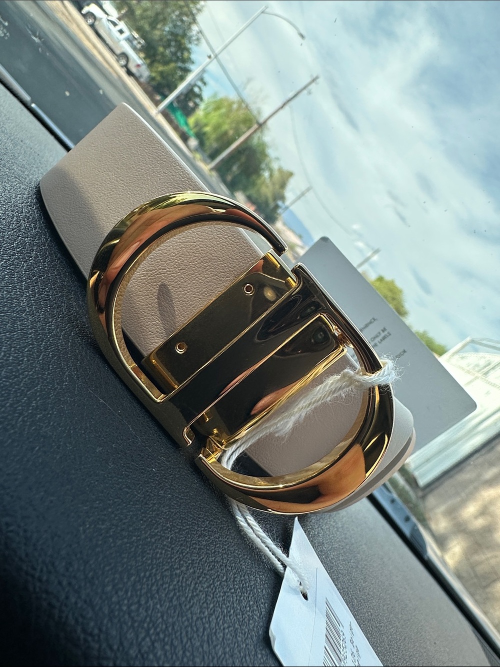 Dior 30 Montaigne Reversible Belt – Size 80 – Brand New w/ Tags